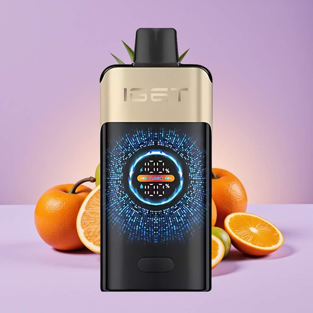 IGET ONE 12000 Puffs Disposable Vape Tropický Pomerančový Monster s 2700 mAh baterií